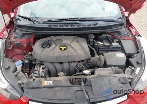 2015 Hyundai Elantra Se из США, поврежденный, VIN KMHDH4AE4FU444720